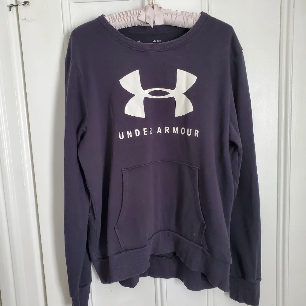 Under Armour Black Crewneck Sweater - Picture 1 of 5